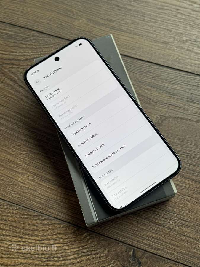 Google Pixel 10 Pro XL 256gb Obsidian - nuotraukos Nr. 4