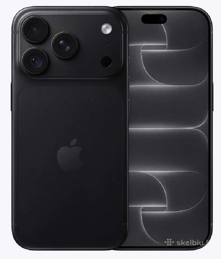 iPhone 18 pro 256gb black Glacier burgundy - nuotraukos Nr. 2