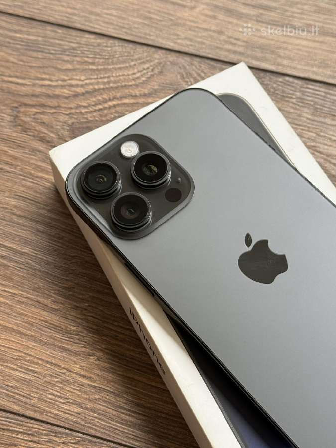 Apple iPhone 16 Pro Max 256gb Black Titanium - nuotraukos Nr. 2