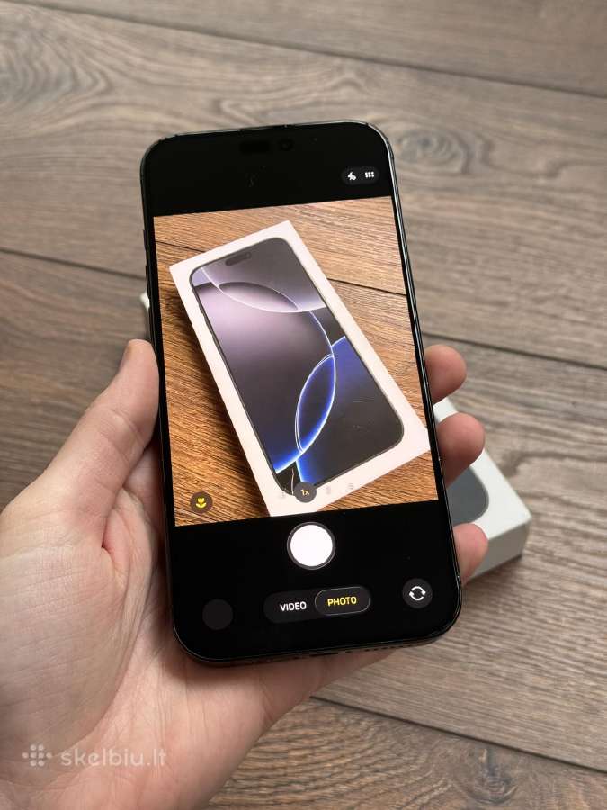 Apple iPhone 16 Pro Max 256gb Black Titanium - nuotraukos Nr. 9