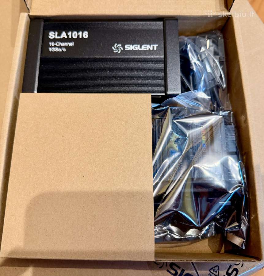 Oscilografas siglent Sds1104x HD su Sla1016 - nuotraukos Nr. 3