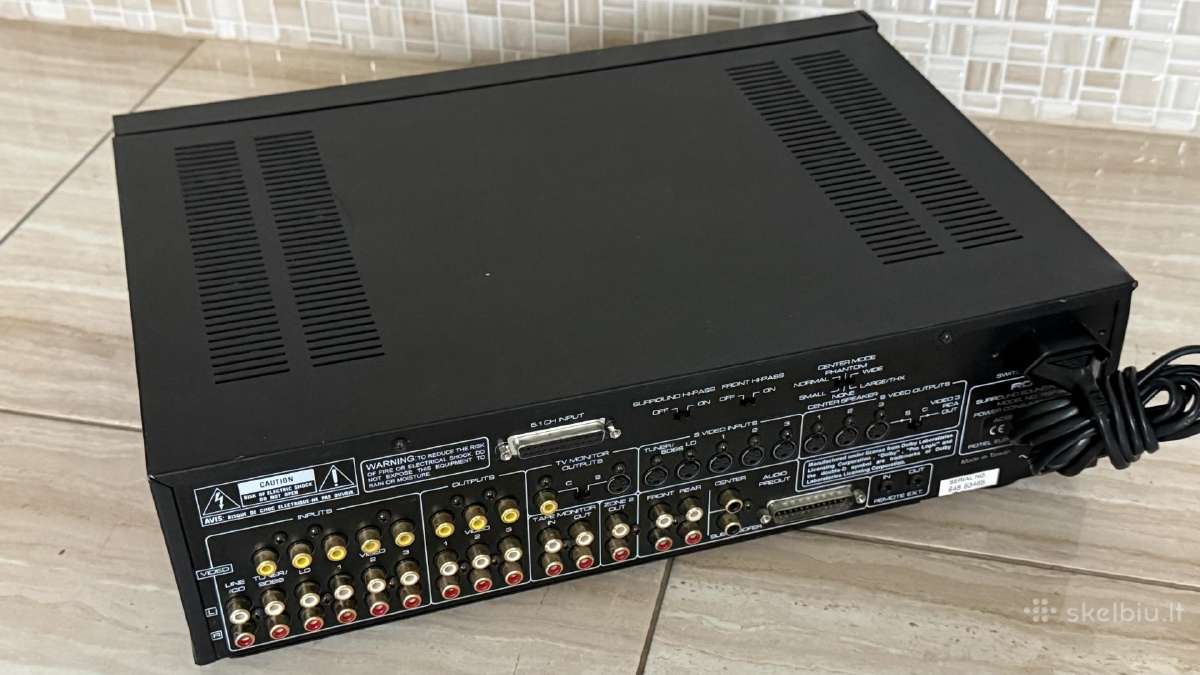 Rotel rsp-980 defekt - nuotraukos Nr. 2