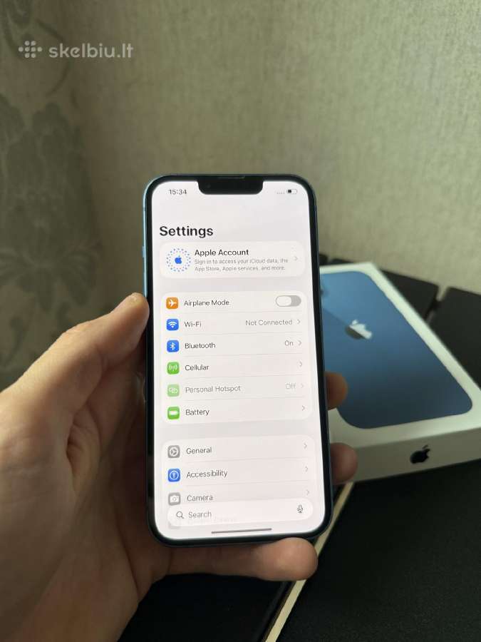 iPhone 13 128gb Blue - nuotraukos Nr. 4
