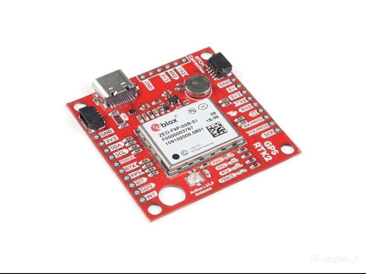 Parduodamas Sparkfun GPS-rtk2 Board su u-blox Zed - nuotraukos Nr. 2