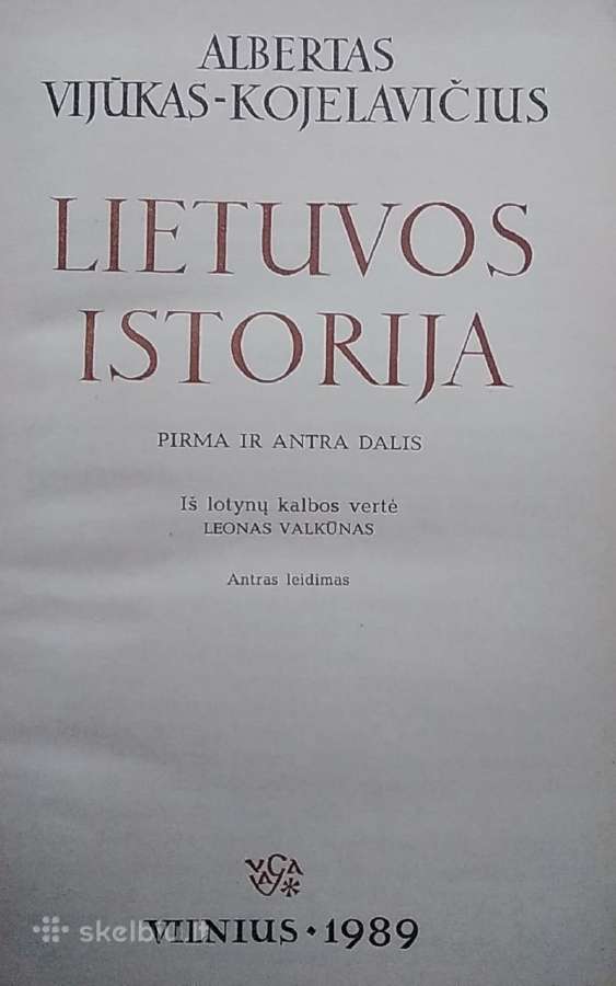 Lietuvos istorija 1 ir 2 dalis - nuotraukos Nr. 2