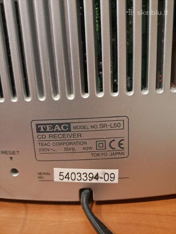 Teac Radijas-CD Grotuvas ,Žadintuvas - nuotraukos Nr. 3