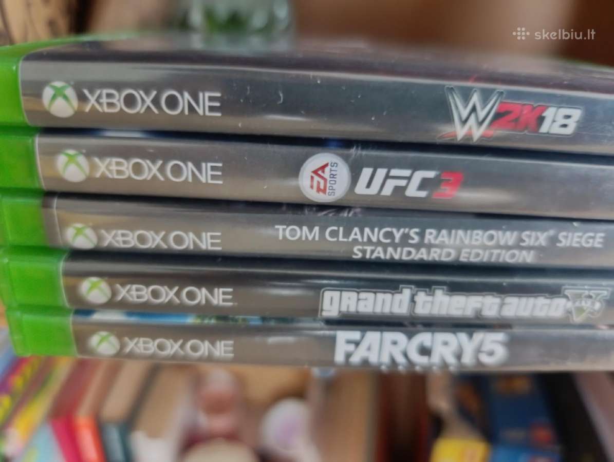 Xbox one S ;500gb ;pultelis;+5 žaidimai - nuotraukos Nr. 2