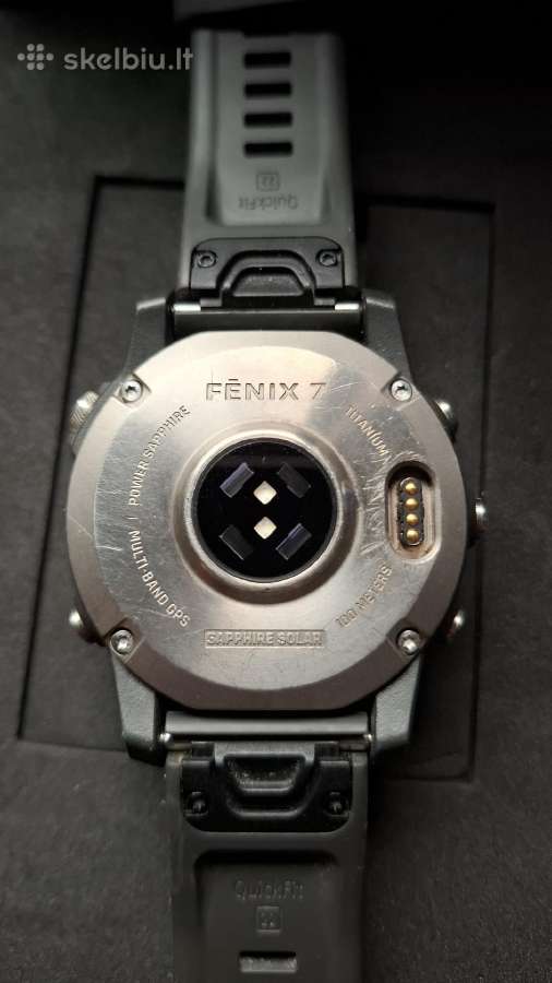 Garmin Fenix 7 Sapphire Solar - nuotraukos Nr. 3