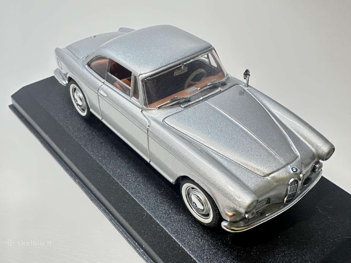 Bmw 503 Coupe 1959 sidabro 1:43 Detail Cars - nuotraukos Nr. 5