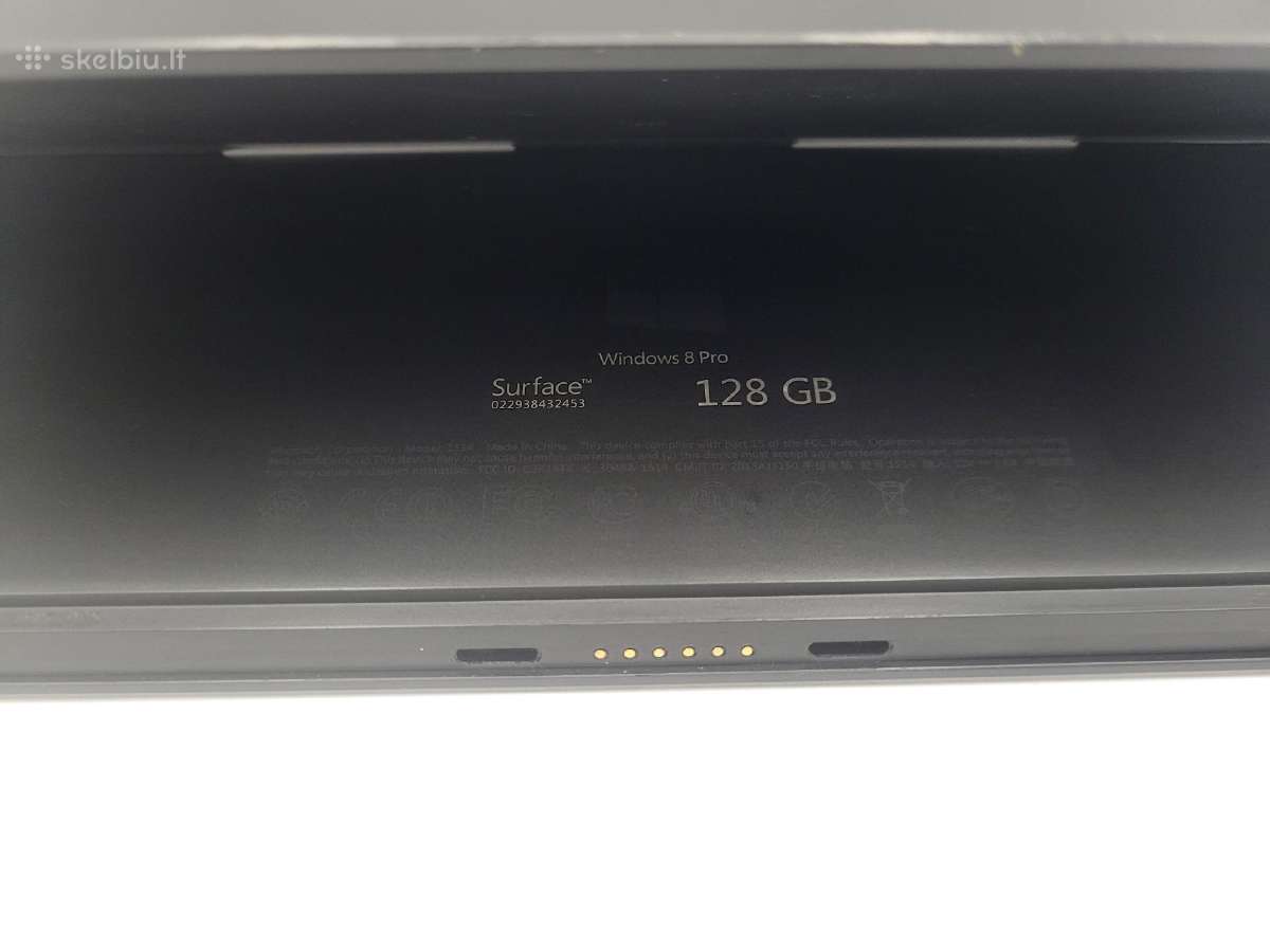 Microsoft Surface Pro Tablet 1st Gen 1514 i5 128gb - nuotraukos Nr. 8