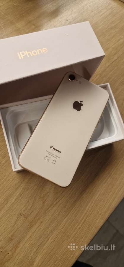 Apple iPhone 8 - 60€ puiki būklė,dėžė - nuotraukos Nr. 2