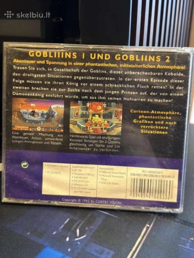 Retro pc žaidimų kolekcija – originalūs CD/dvd - nuotraukos Nr. 3