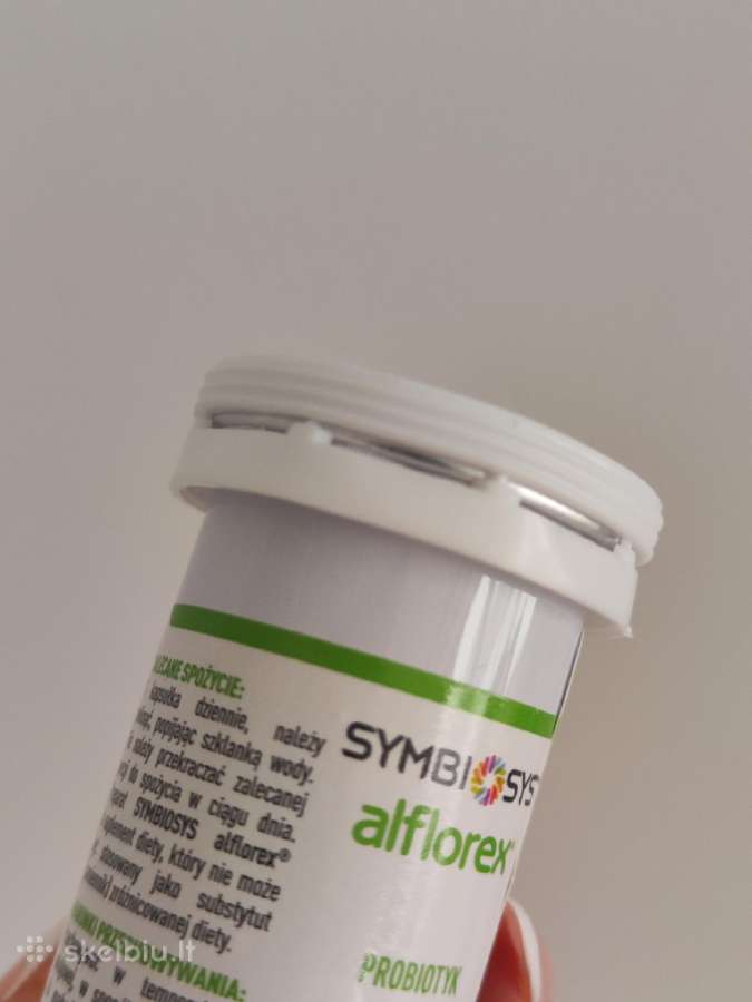 Symbiosys Alflorex, 30 kaps. Probiotikai - nuotraukos Nr. 3