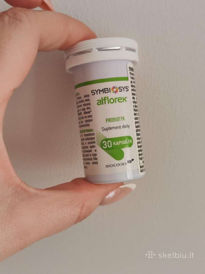 Symbiosys Alflorex, 30 kaps. Probiotikai - nuotraukos Nr. 6