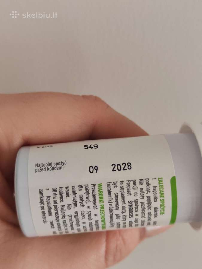 Symbiosys Alflorex, 30 kaps. Probiotikai - nuotraukos Nr. 9