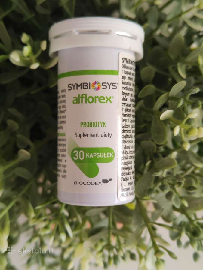 Symbiosys Alflorex, 30 kaps. Probiotikai - nuotraukos Nr. 10