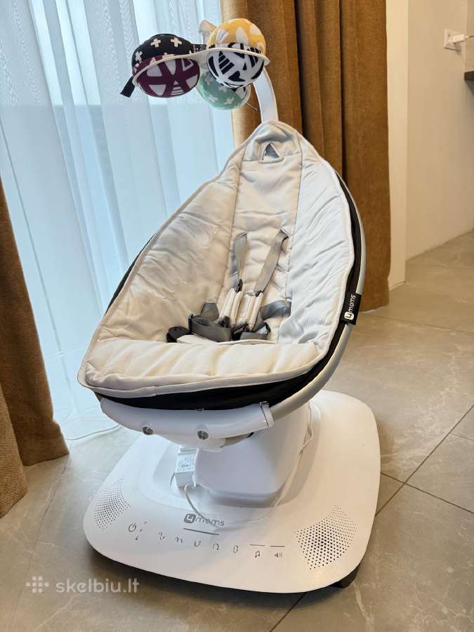Elektroninės supynės 4moms Mamaroo Grey - nuotraukos Nr. 2