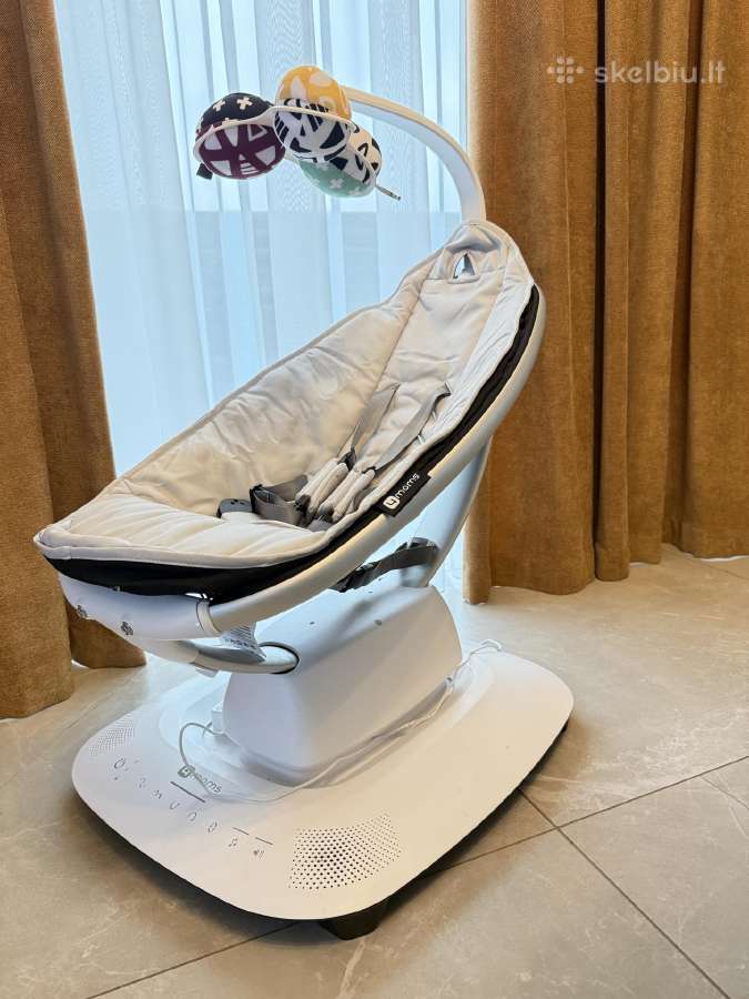 Elektroninės supynės 4moms Mamaroo Grey - nuotraukos Nr. 3