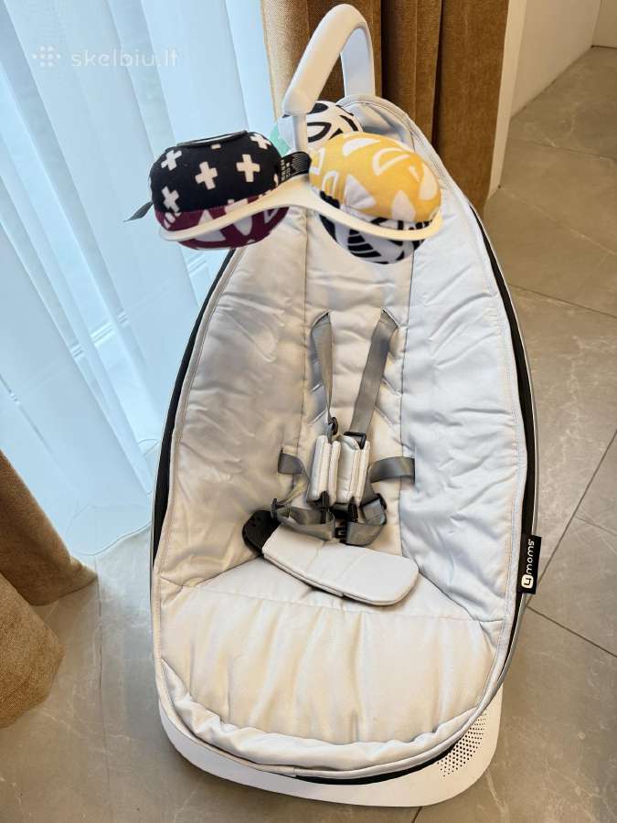 Elektroninės supynės 4moms Mamaroo Grey - nuotraukos Nr. 4
