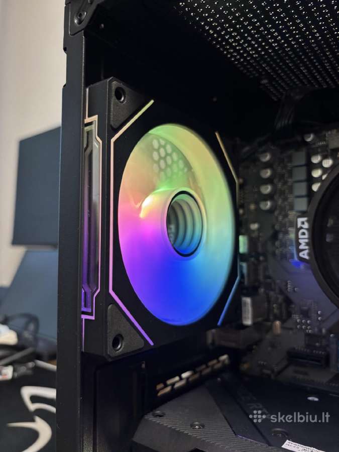 Žaidimų kompiuteris R5 7500f/16gb/rtx3060/512gb) - nuotraukos Nr. 2
