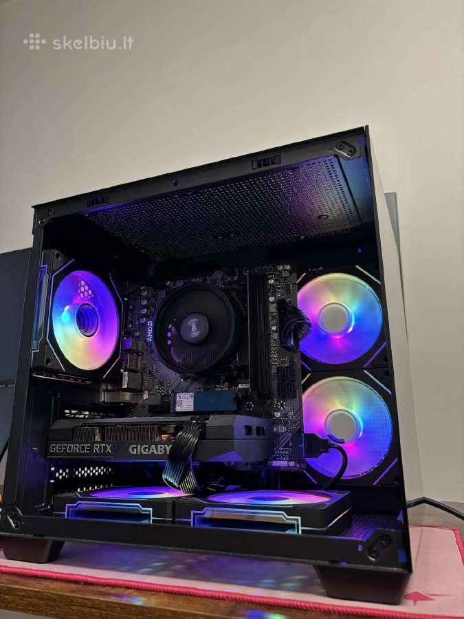 Žaidimų kompiuteris R5 7500f/16gb/rtx3060/512gb) - nuotraukos Nr. 3
