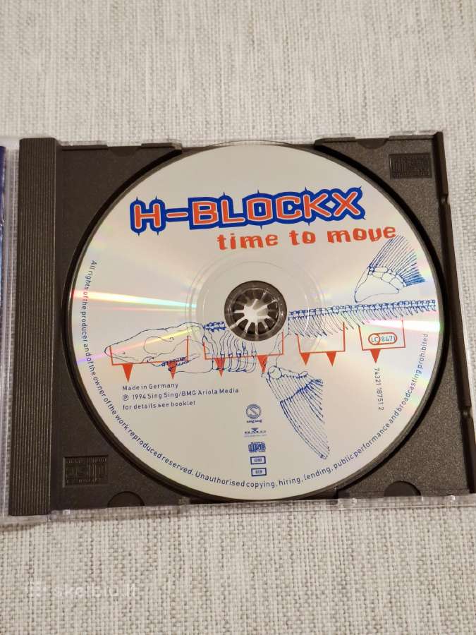 H-blockx – Time to Move (CD albumas) - nuotraukos Nr. 3