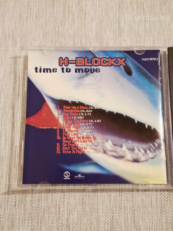 H-blockx – Time to Move (CD albumas) - nuotraukos Nr. 2