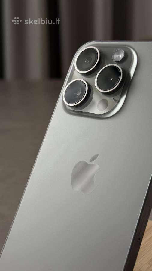 iPhone 15 Pro, 256 GB, natural titanium - nuotraukos Nr. 2