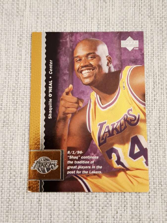 Shaquille O'neal krepšinio Nba korteles - nuotraukos Nr. 5