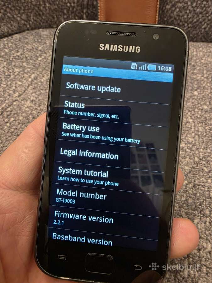 Samsung Galaxy SL GT-i9003 - nuotraukos Nr. 8