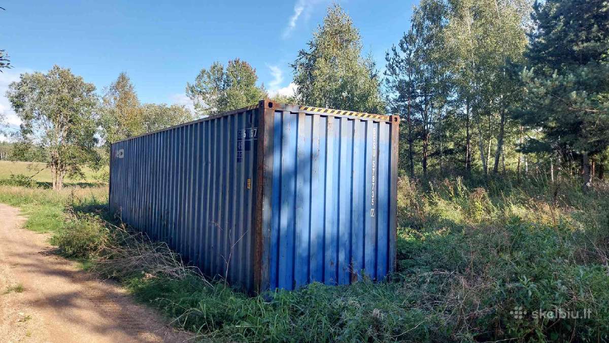 Parduodamas jūrinis konteineris 40-foot High Cube - nuotraukos Nr. 7
