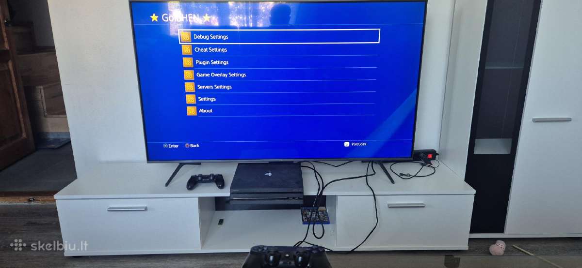 Ps4 Pro 1tb Jailbreak 2 pulteliai+stovas. - nuotraukos Nr. 10