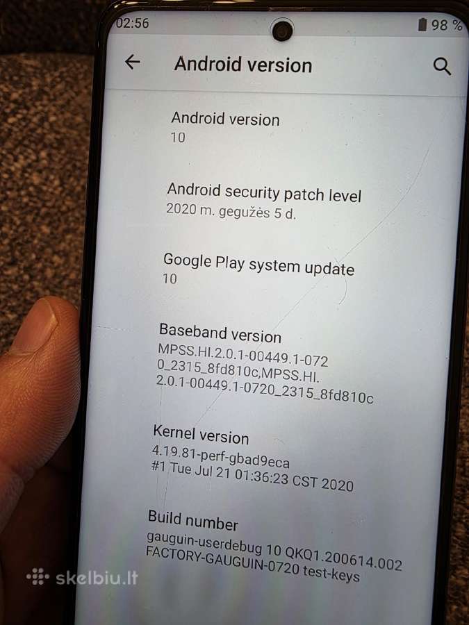Xiaomi Mi 10t Lite 5G 128gb - nuotraukos Nr. 9