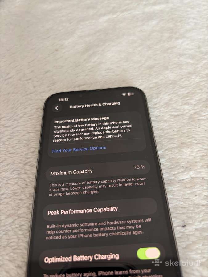 iPhone 13pro 256gb - nuotraukos Nr. 4