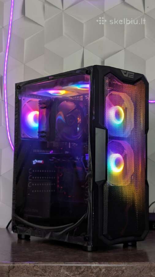 Žaidimų Kompiuteris Gtx 1060 6gb / 500gb SSD / i5 - nuotraukos Nr. 14