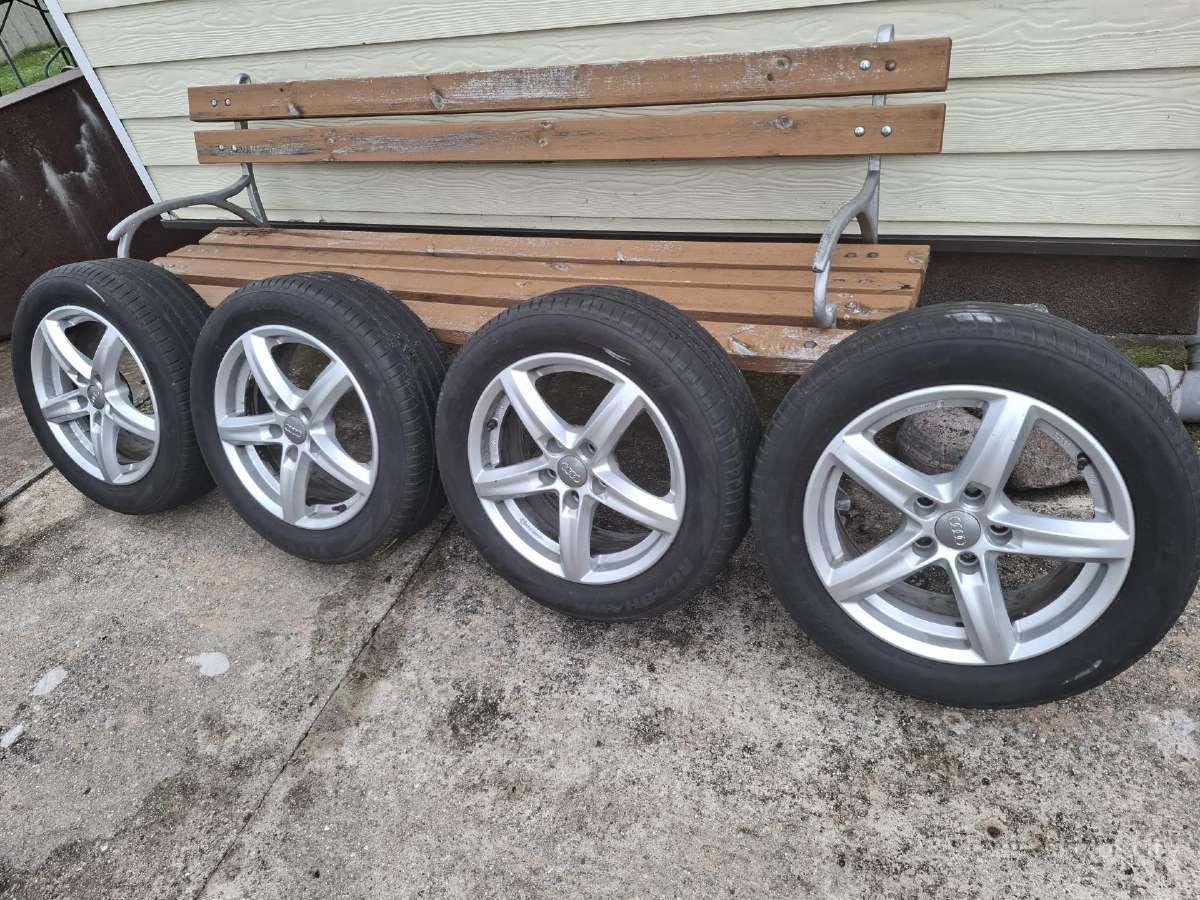 R16 5x112 ratai Audi / VW su Firestone padangomis - nuotraukos Nr. 2