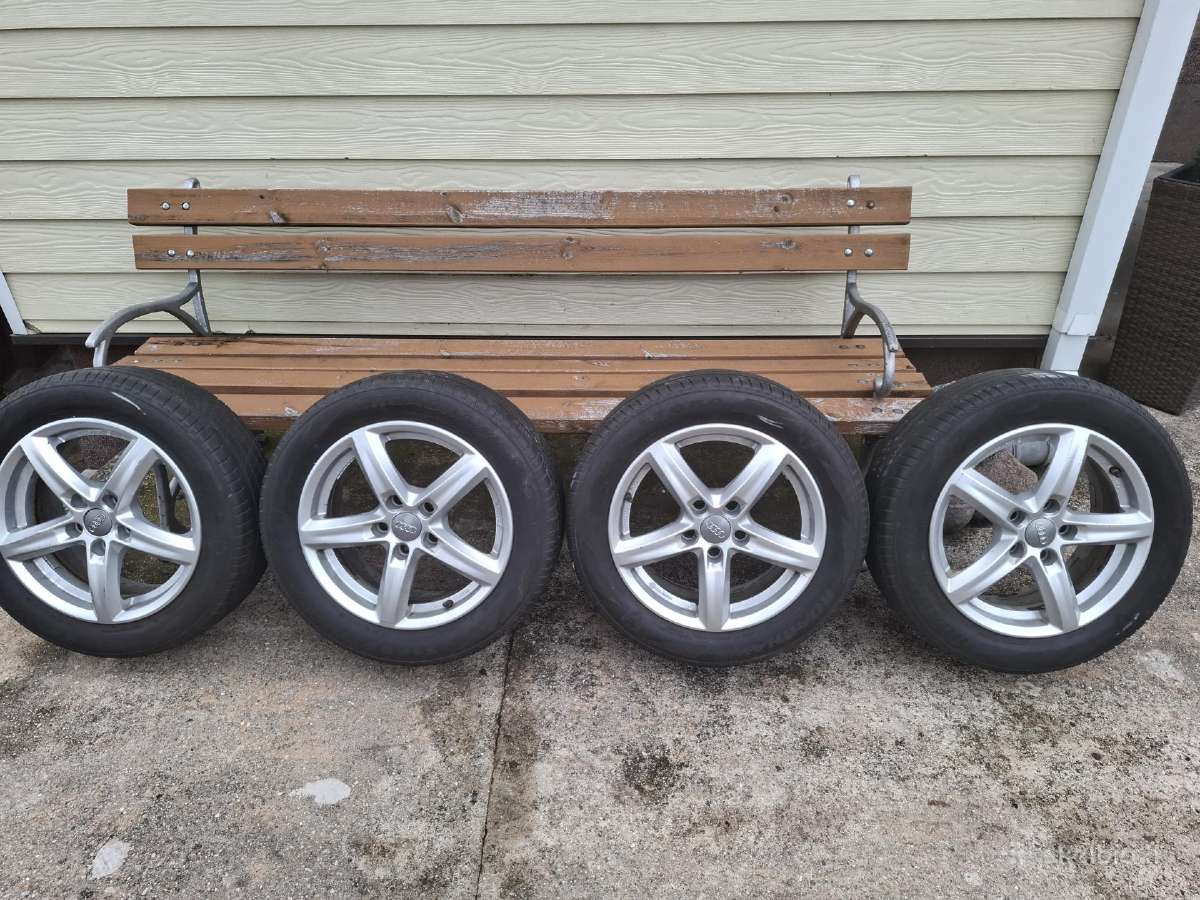 R16 5x112 ratai Audi / VW su Firestone padangomis - nuotraukos Nr. 3