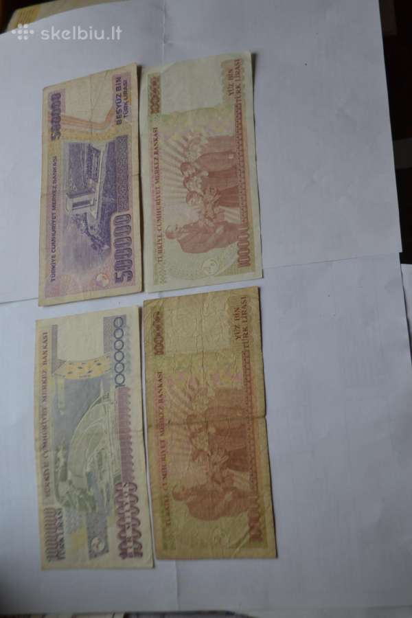 Turkijos banknotai - nuotraukos Nr. 2