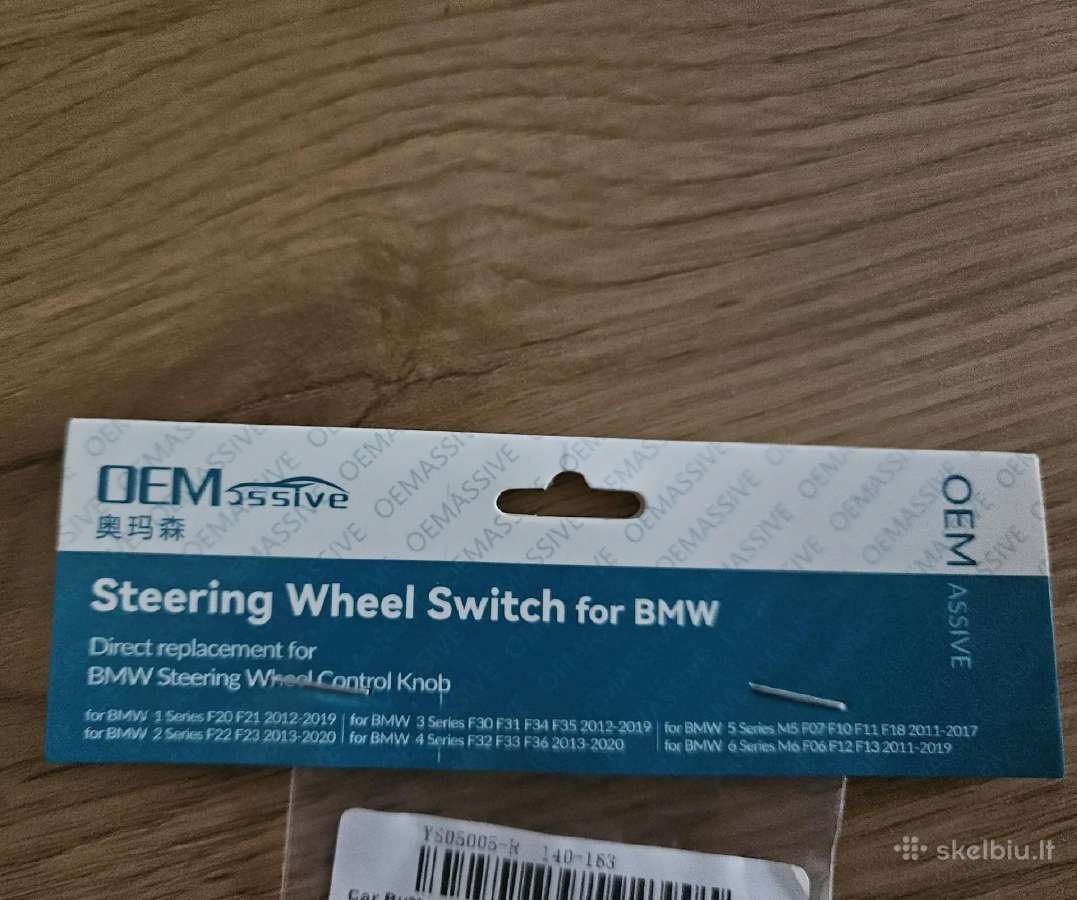 Bmw F serijos standartinio vairo mygtukai - nuotraukos Nr. 2