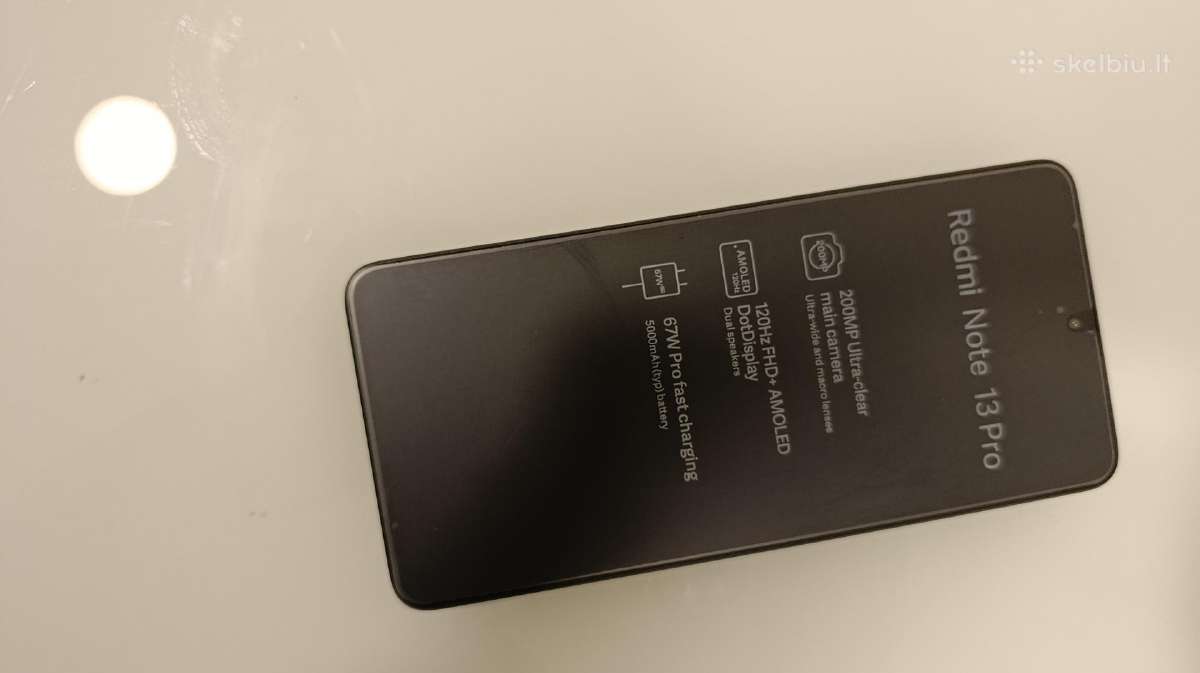 Xiaomi Redmi Note 13 Pro 5G, 12gb/256gb - nuotraukos Nr. 9