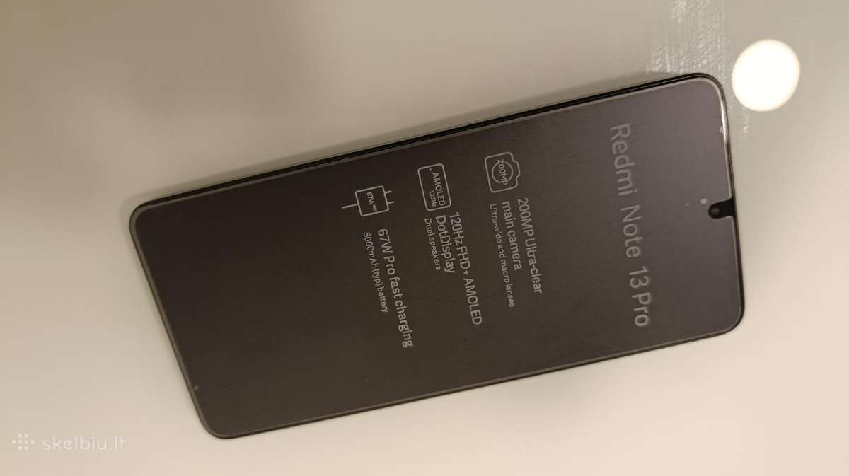 Xiaomi Redmi Note 13 Pro 5G, 12gb/256gb - nuotraukos Nr. 10