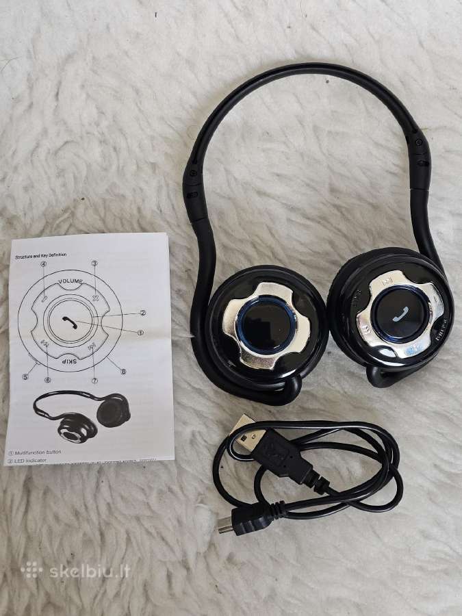 Orzly Sd10 bluetooth ausinės su mikrofonu - nuotraukos Nr. 3