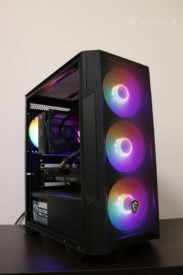 Žaidimų kompiuteris - Ryzen 7 2700x - Gtx1660 Ti - nuotraukos Nr. 6