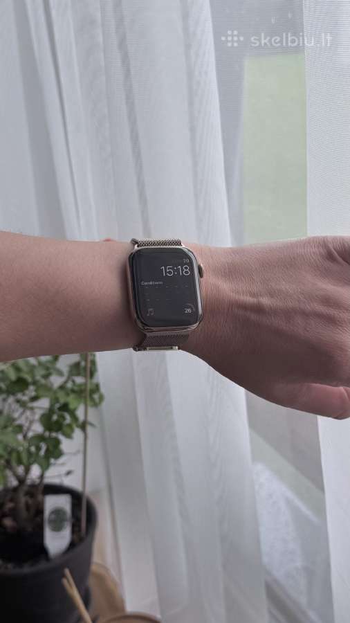 Apple watch 9, 45 mm, stainless, Gold - nuotraukos Nr. 2