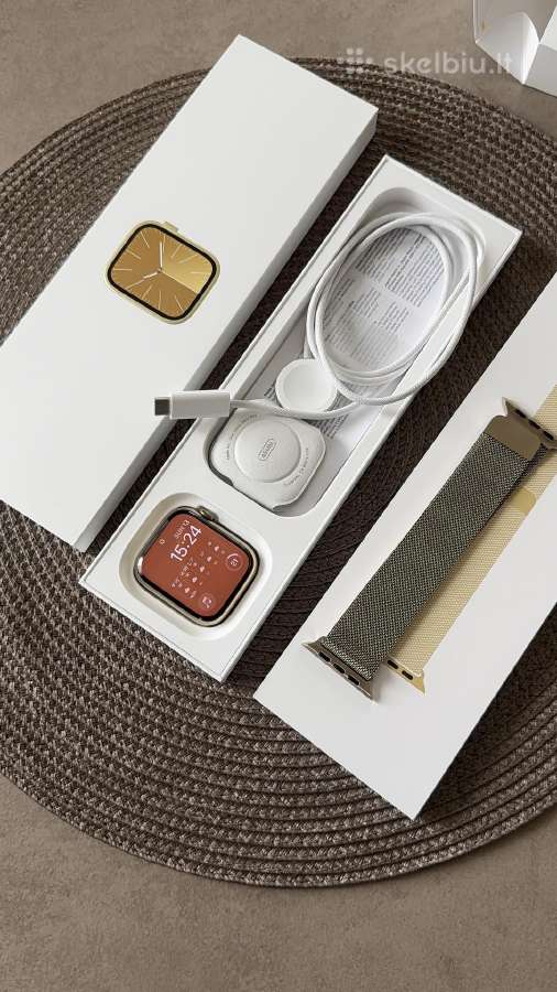 Apple watch 9, 45 mm, stainless, Gold - nuotraukos Nr. 10