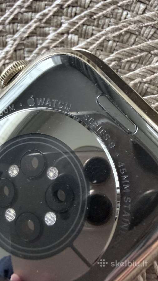 Apple watch 9, 45 mm, stainless, Gold - nuotraukos Nr. 6