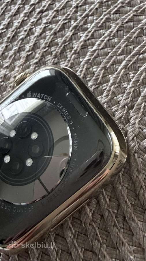 Apple watch 9 Lte, 45 mm, stainless steel, Gold - nuotraukos Nr. 8