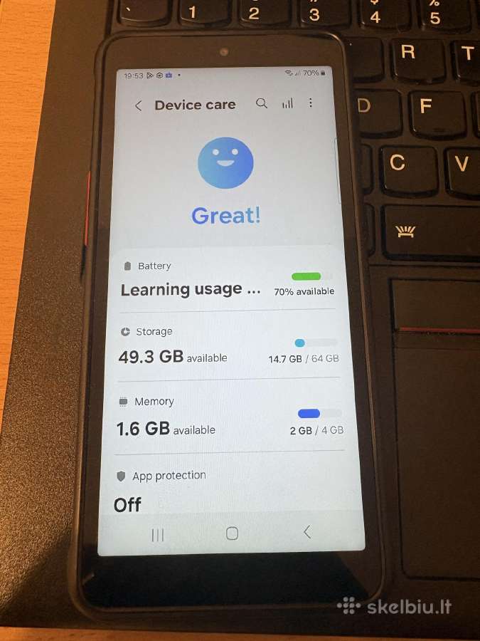 „Samsung Galaxy Xcover 5“ (5 vnt.). „Android 14.0“ - nuotraukos Nr. 7