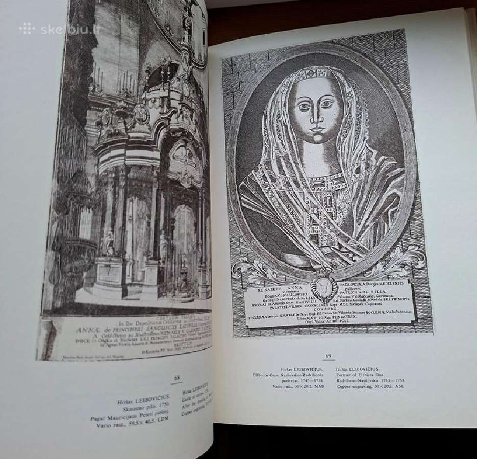 Knyga 1995m. Senoji Lietuvos grafika XVI–XIX a. - nuotraukos Nr. 12