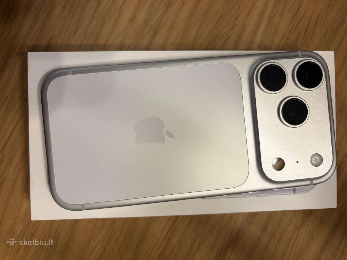 iPhone 17 Pro 256gb Sidabrinis - nuotraukos Nr. 2